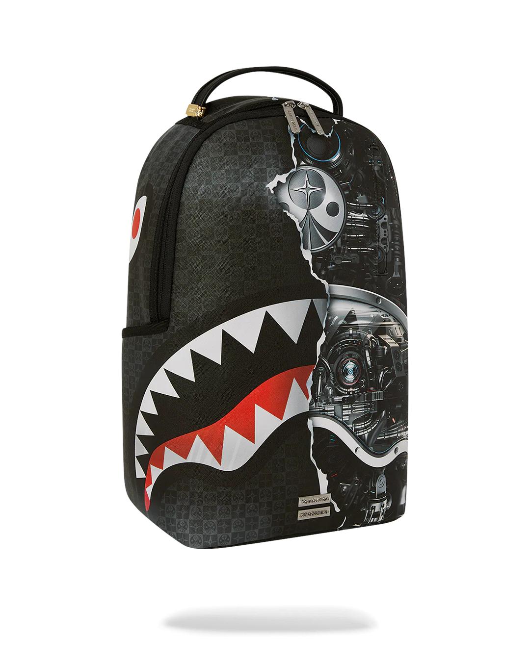 Sprayground Premium | FOUNDATION LADY DEMERZEL ROBOTIC SHARK BACKPACK