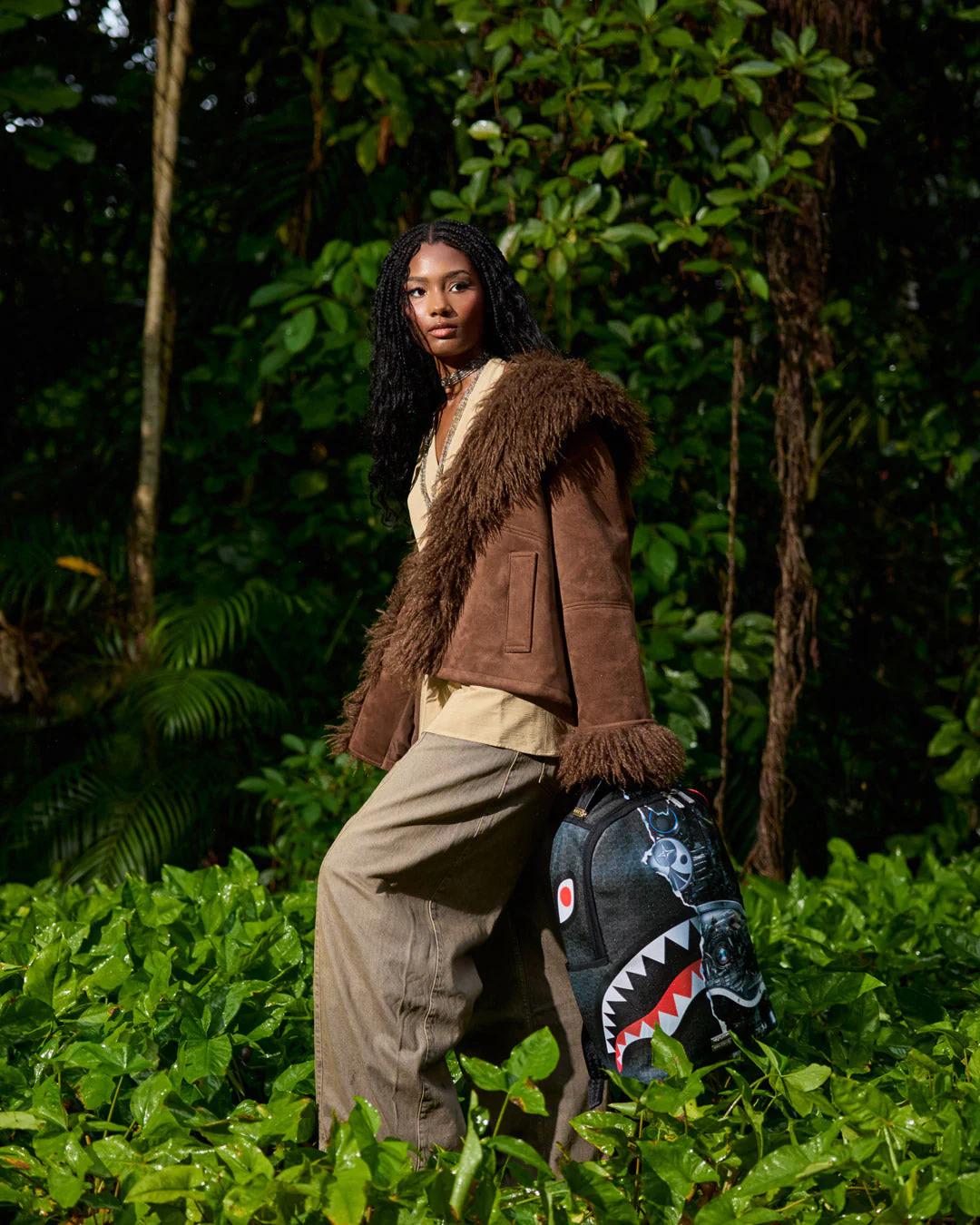 Sprayground Premium | FOUNDATION LADY DEMERZEL ROBOTIC SHARK BACKPACK