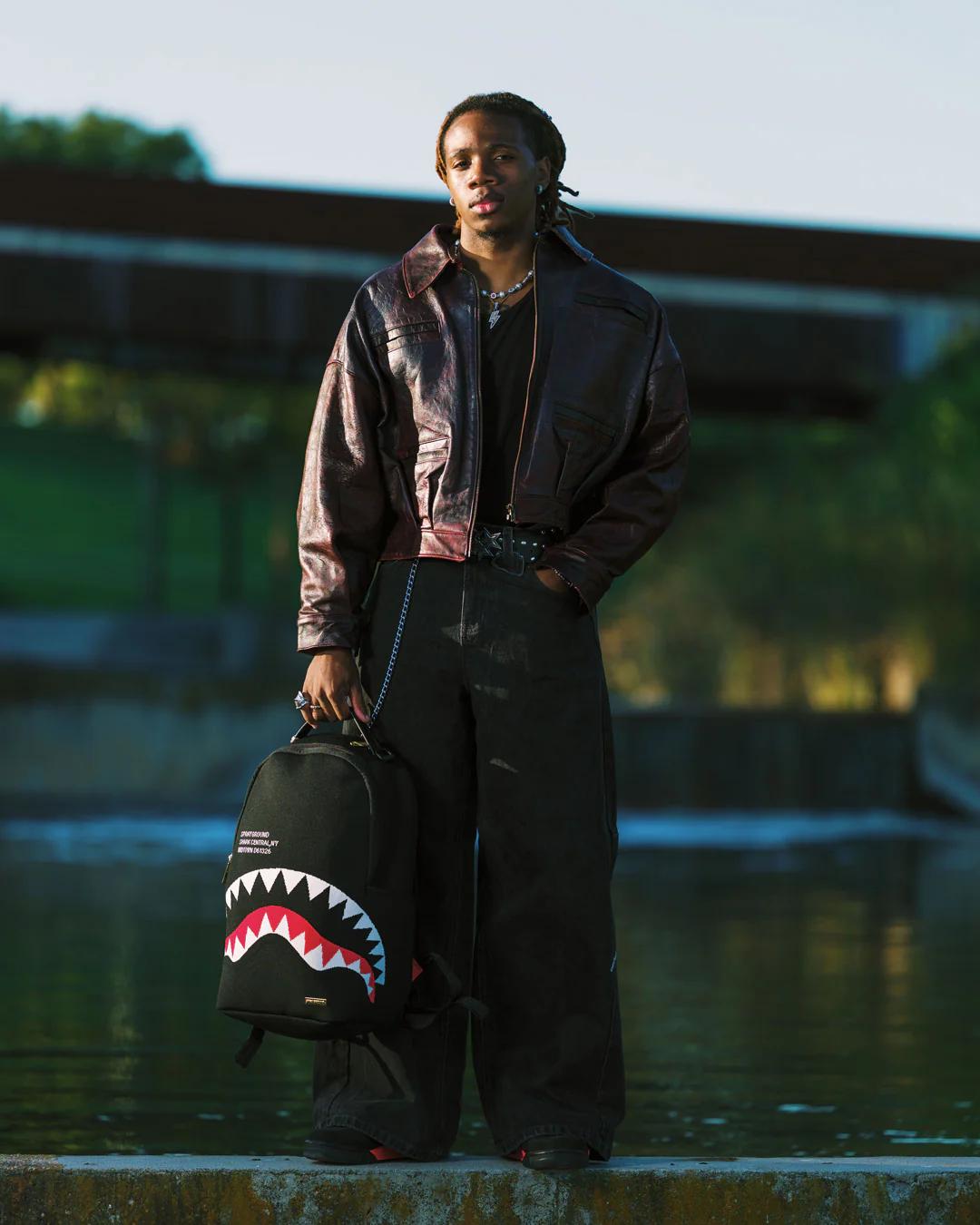 Sprayground Best Seller | SHARK CENTRAL AEROFLEX BACKPACK