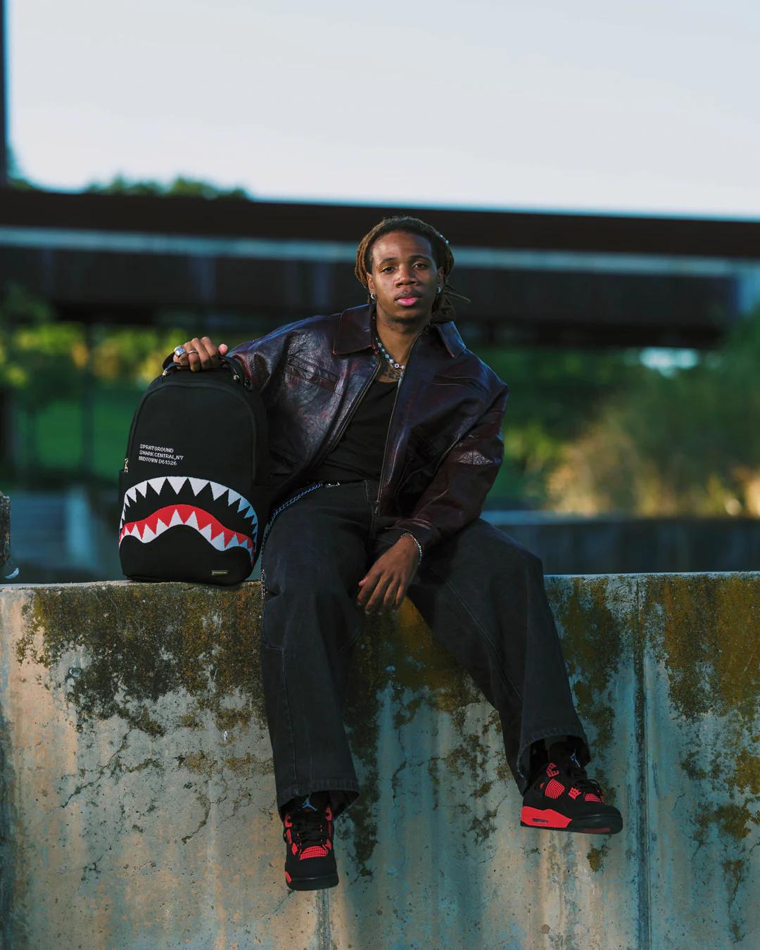 Sprayground Best Seller | SHARK CENTRAL AEROFLEX BACKPACK