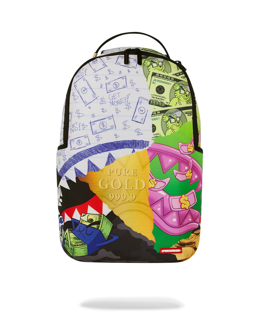 Sprayground Essential | MEAN MONEY COLLAGE BACKPACK