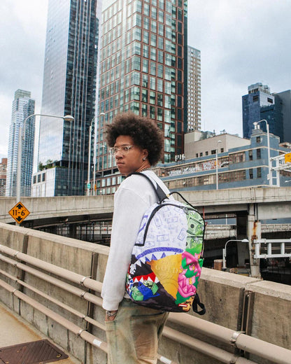 Sprayground Essential | MEAN MONEY COLLAGE BACKPACK