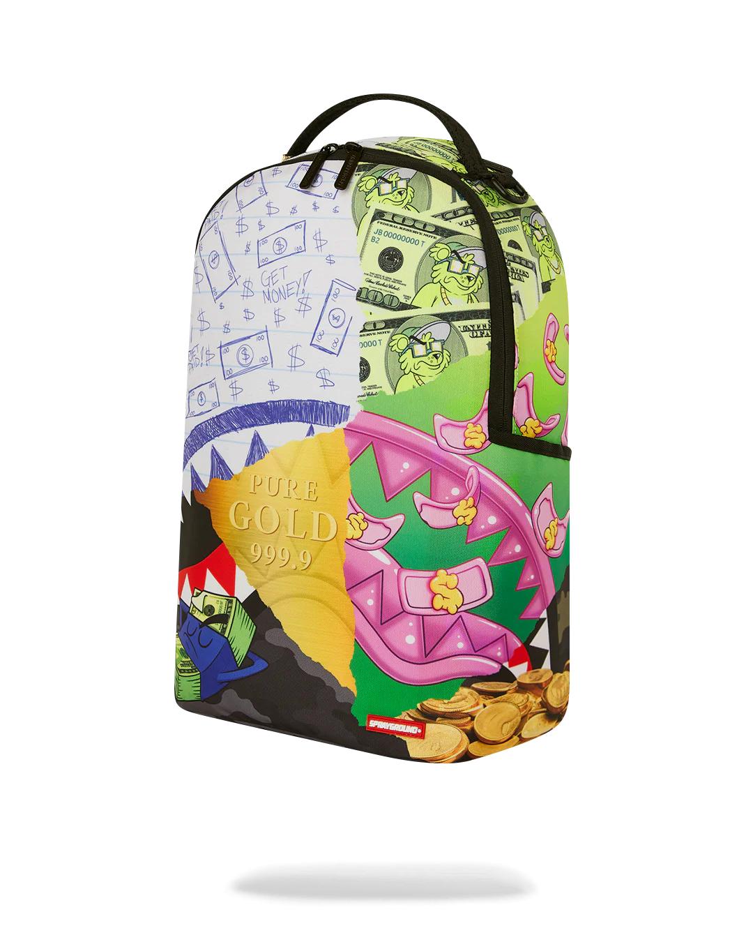 Sprayground Essential | MEAN MONEY COLLAGE BACKPACK