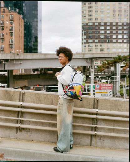 Sprayground Essential | MEAN MONEY COLLAGE BACKPACK