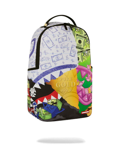 Sprayground Essential | MEAN MONEY COLLAGE BACKPACK