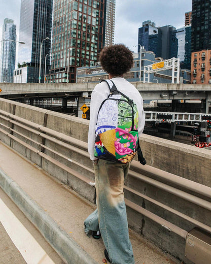 Sprayground Essential | MEAN MONEY COLLAGE BACKPACK