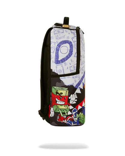 Sprayground Essential | MEAN MONEY COLLAGE BACKPACK