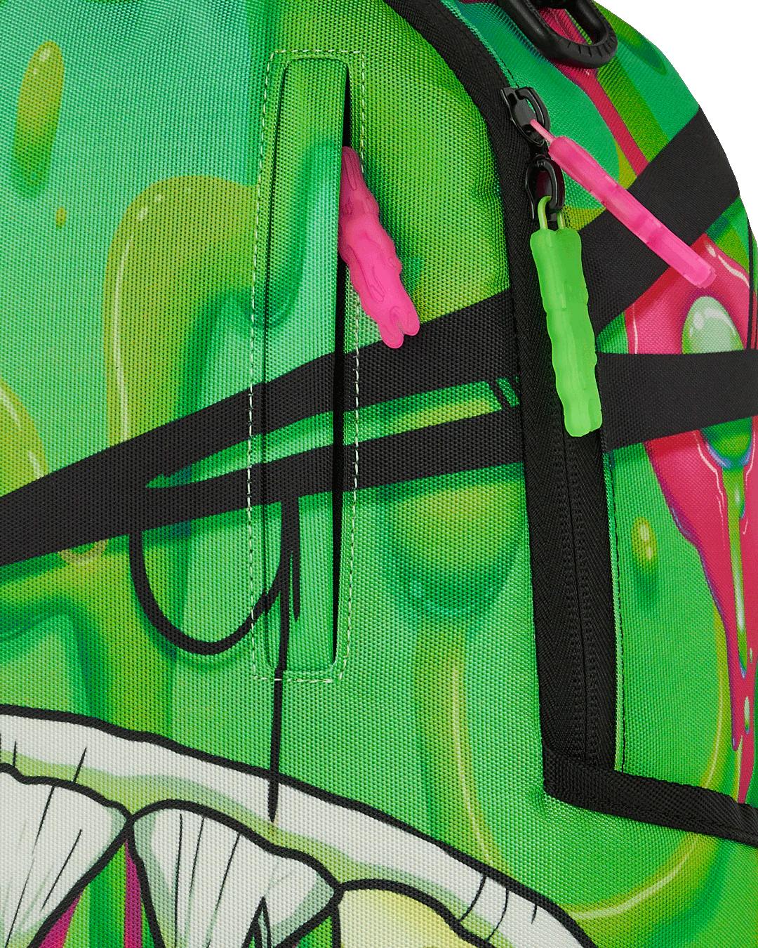 Sprayground Premium | ZOMBIE OOZE SHARK CENTRAL BACKPACK