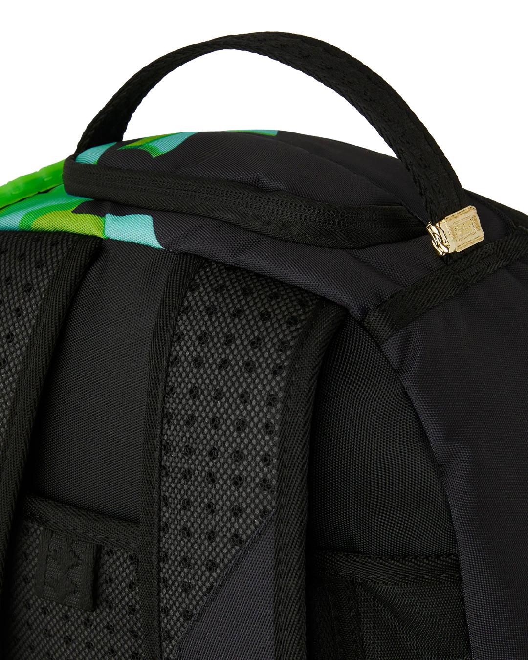 Sprayground Premium | ZOMBIE OOZE SHARK CENTRAL BACKPACK