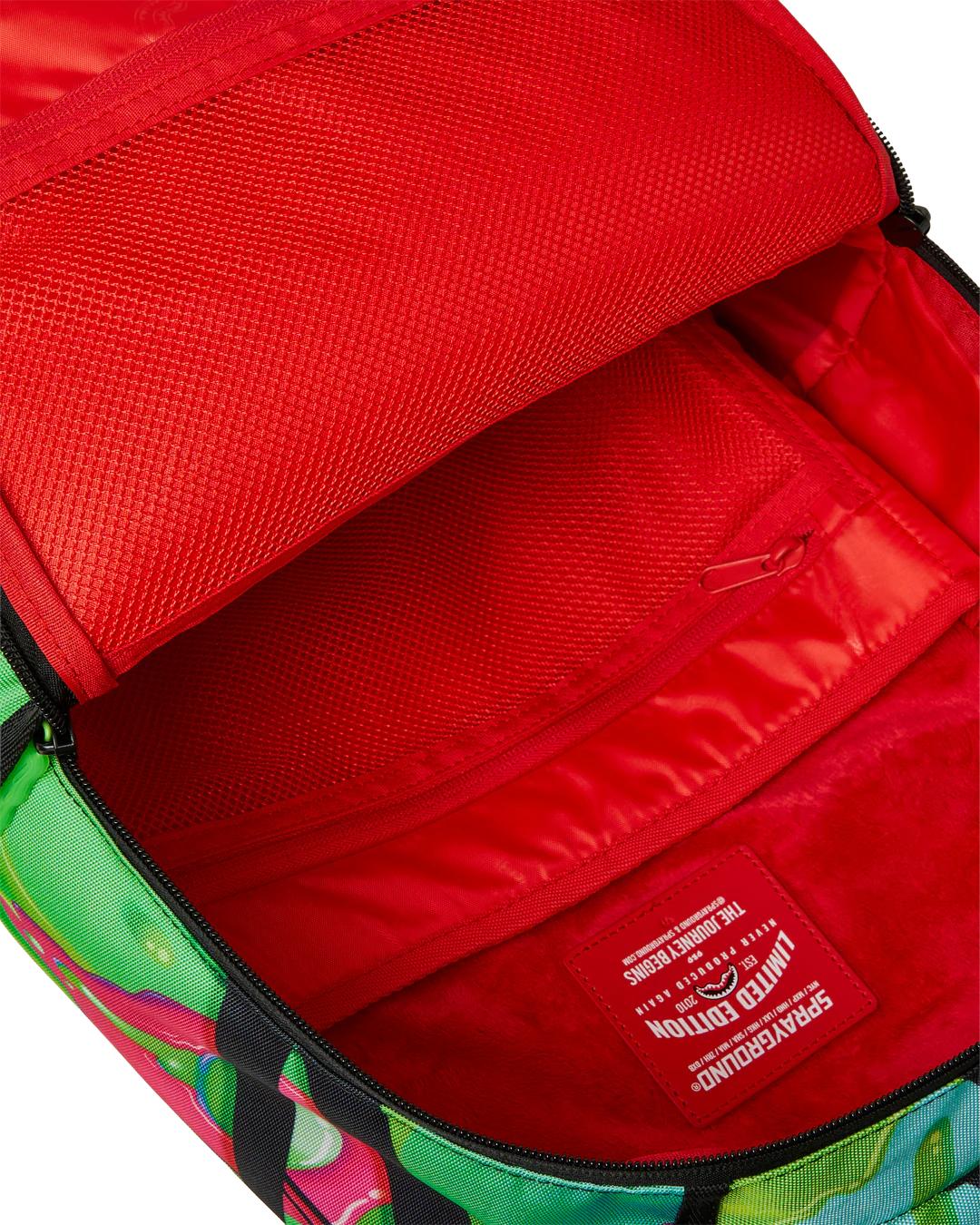 Sprayground Premium | ZOMBIE OOZE SHARK CENTRAL BACKPACK