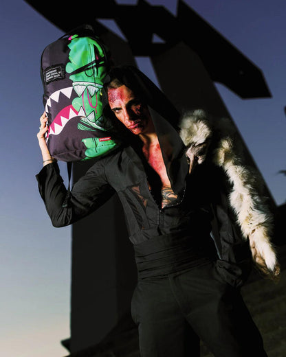 Sprayground Premium | ZOMBIE OOZE SHARK CENTRAL BACKPACK