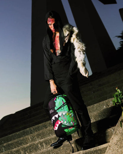 Sprayground Premium | ZOMBIE OOZE SHARK CENTRAL BACKPACK