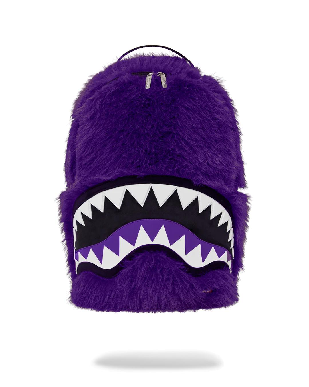 Sprayground New | FURZILLA SHARK (PURP) BACKPACK