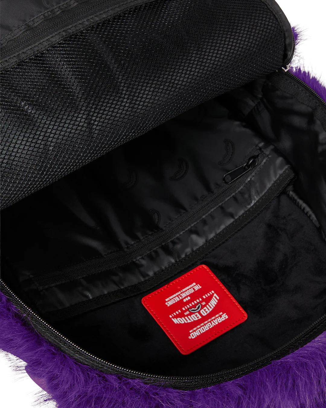 Sprayground New | FURZILLA SHARK (PURP) BACKPACK