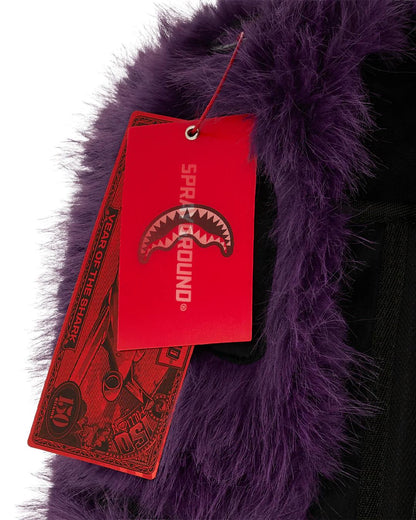 Sprayground New | FURZILLA SHARK (PURP) BACKPACK