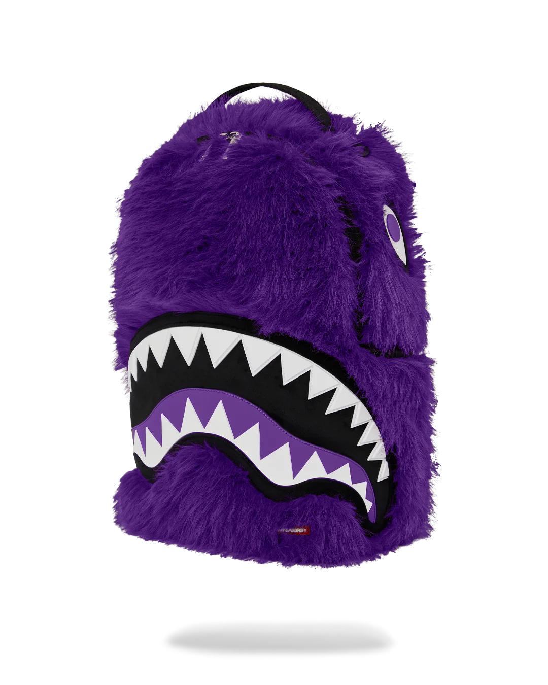 Sprayground New | FURZILLA SHARK (PURP) BACKPACK
