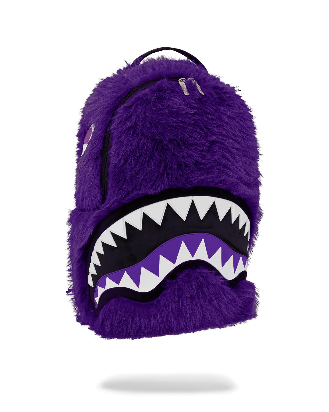 Sprayground New | FURZILLA SHARK (PURP) BACKPACK