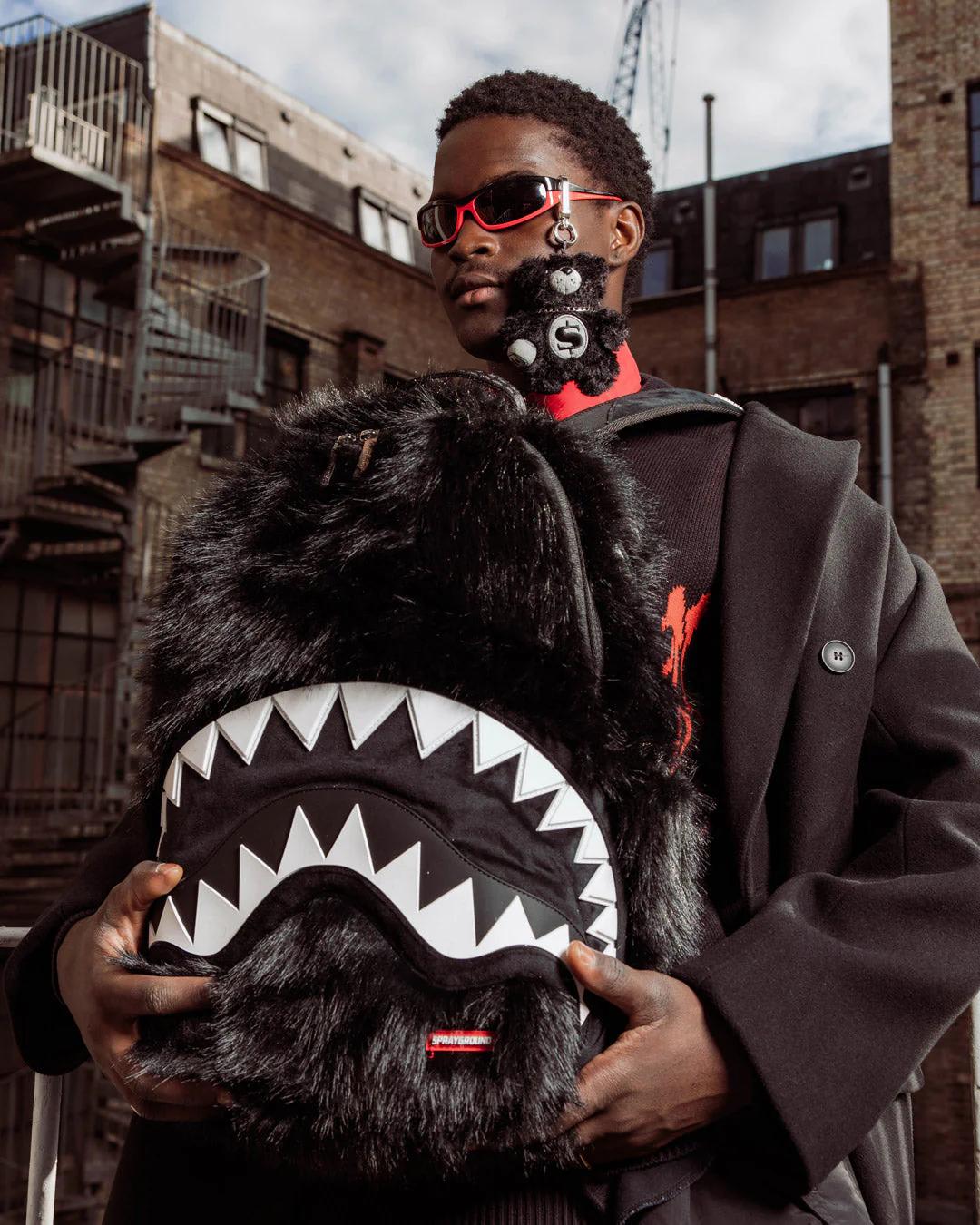 Sprayground Featured | FURZILLA SHARK (NIGHT) BACKPACK