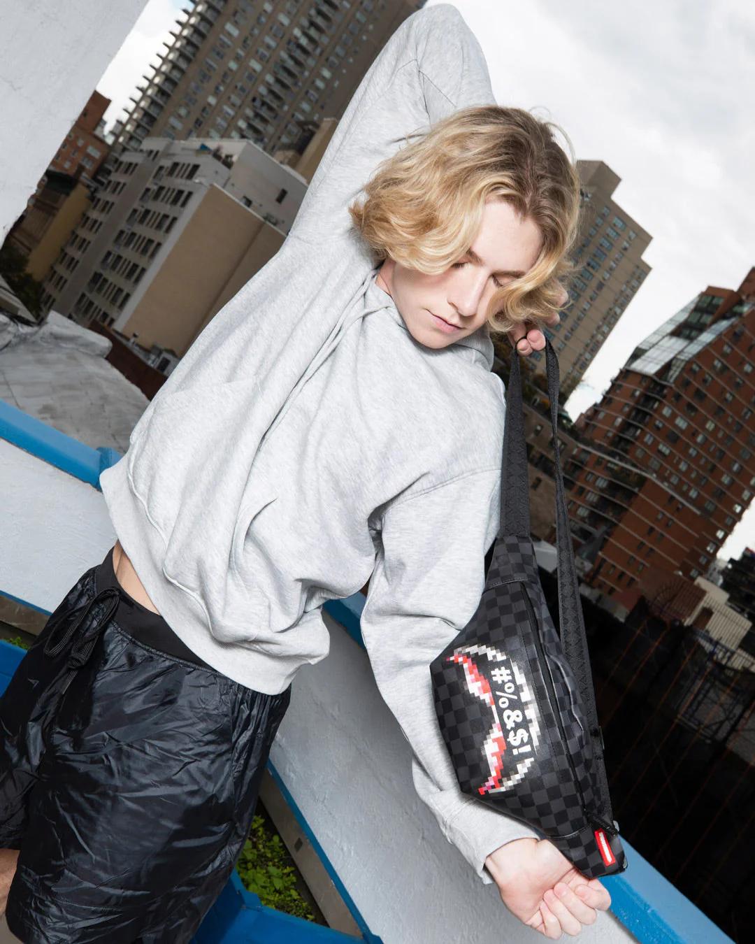 Sprayground Premium | WHAT THE BEEP' SHARK SAVVY CROSSBODY