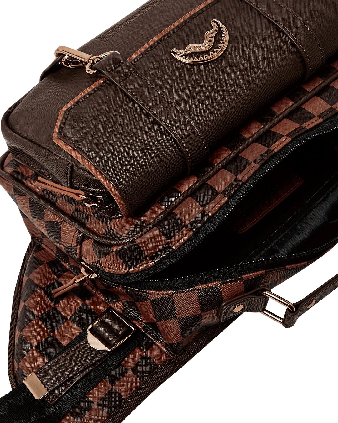 Sprayground Exclusive | CHECKMATE ROYALE CARGO CROSSBODY