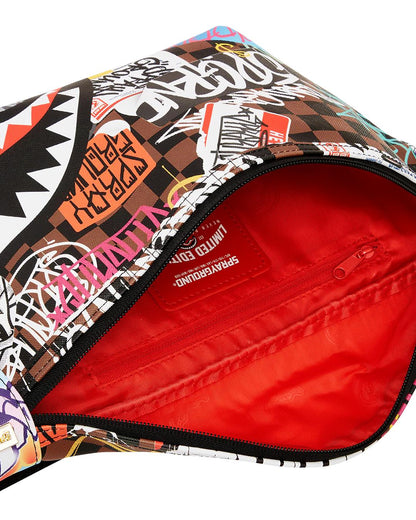 Sprayground Signature | SHARKS IN PARIS THE RIZZ SAVVY CROSSBODY