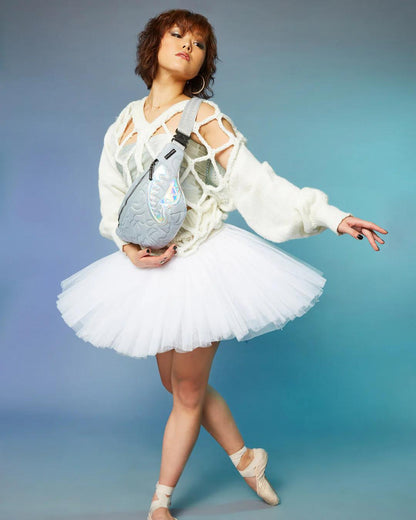 Sprayground New | MIRASHAKU IRIDESCENT QUILT SAVVY CROSSBODY