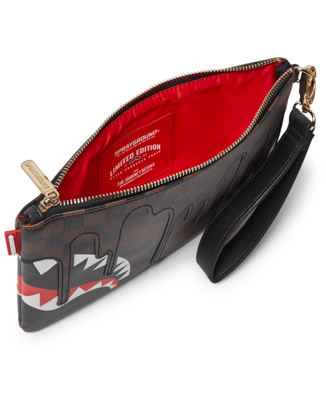Sprayground Recommended | XTC SHARKS IN PARIS CROSSOVER CLUTCH