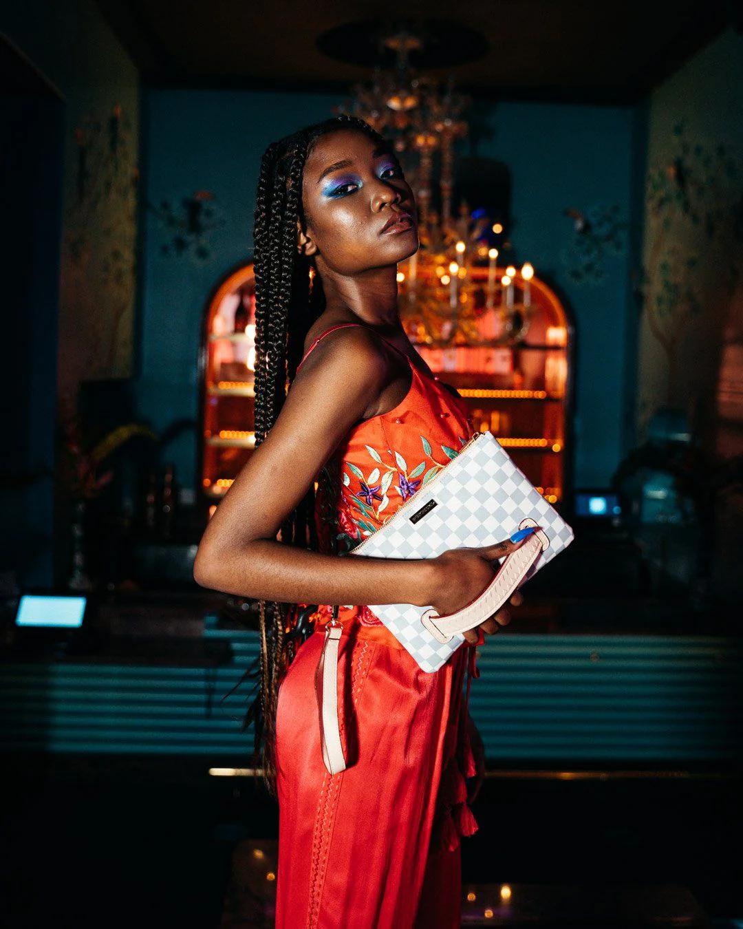 Sprayground Exclusive | ROSE ALL DAY LA PALAIS CROSSOVER CLUTCH