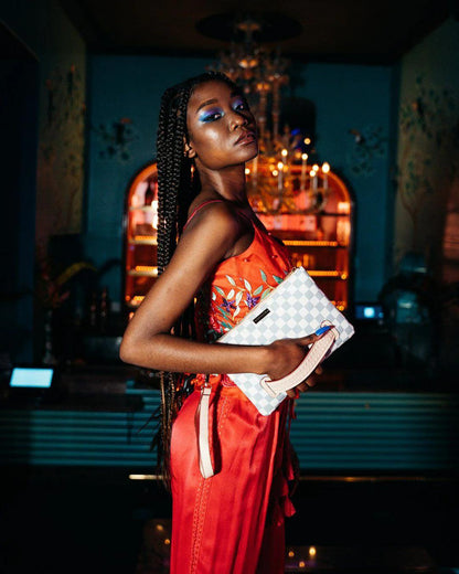 Sprayground Exclusive | ROSE ALL DAY LA PALAIS CROSSOVER CLUTCH
