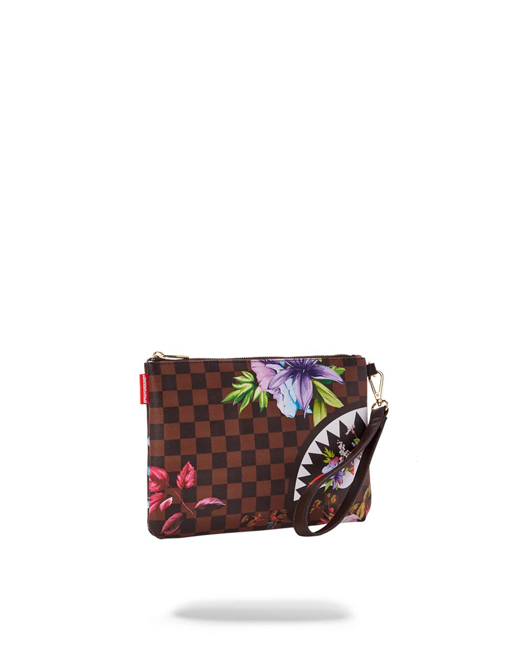 Sprayground New | GARDEN OF SHARKS CROSSOVER CLUTCH