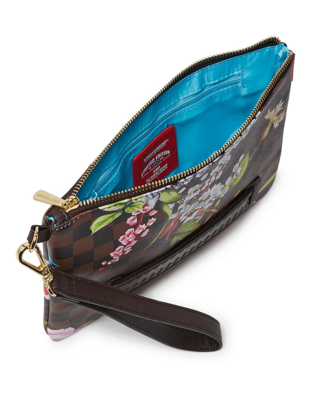 Sprayground New | GARDEN OF SHARKS CROSSOVER CLUTCH