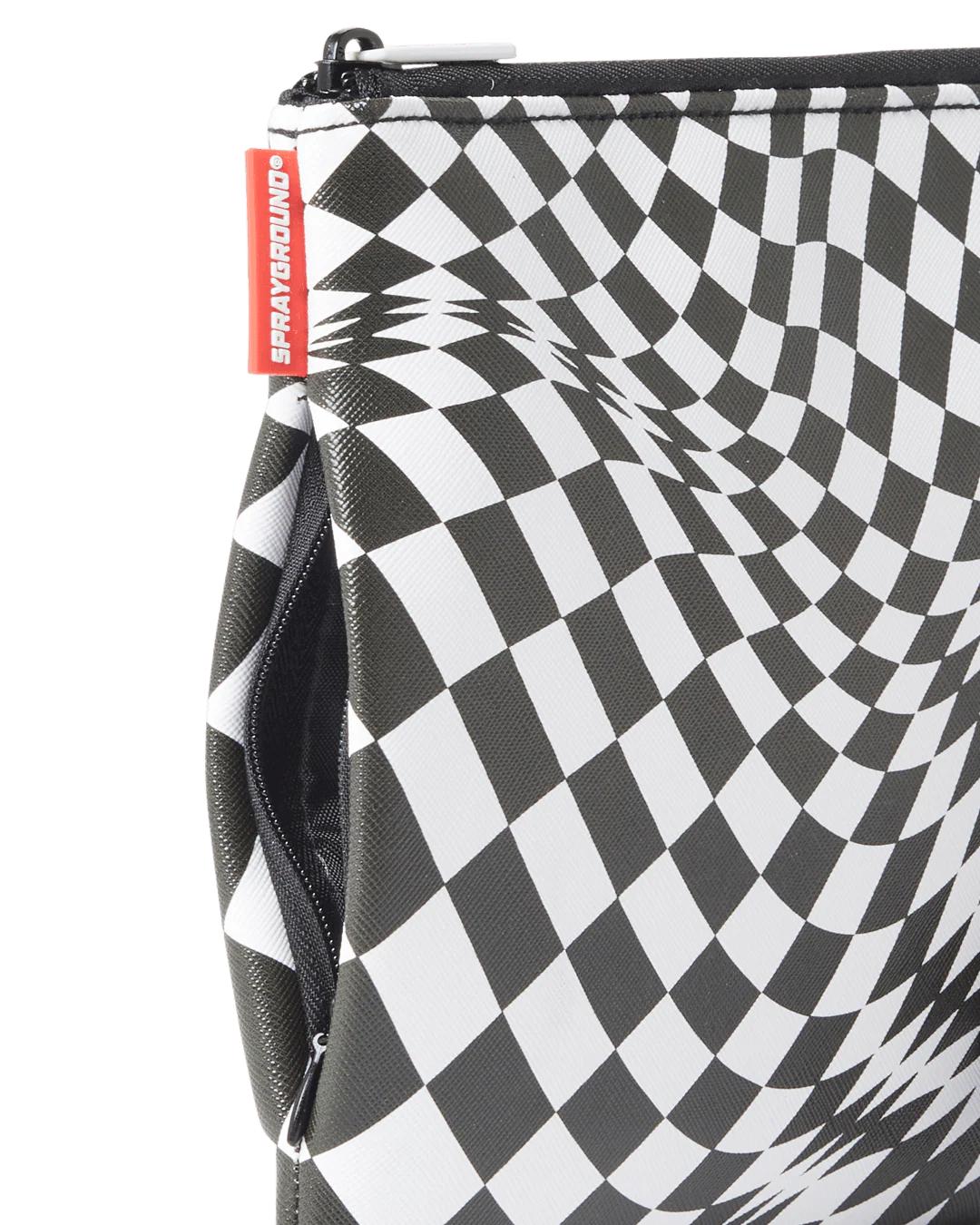 Sprayground Featured | TRIPPY CHECK CROSSOVER CLUTCH