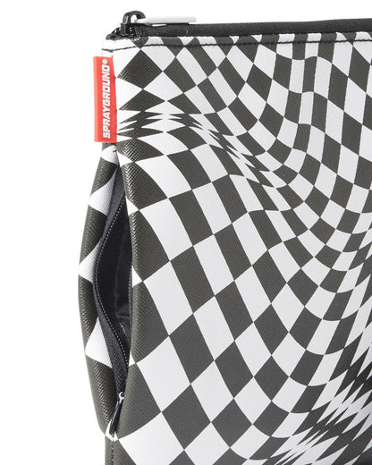 Sprayground Featured | TRIPPY CHECK CROSSOVER CLUTCH