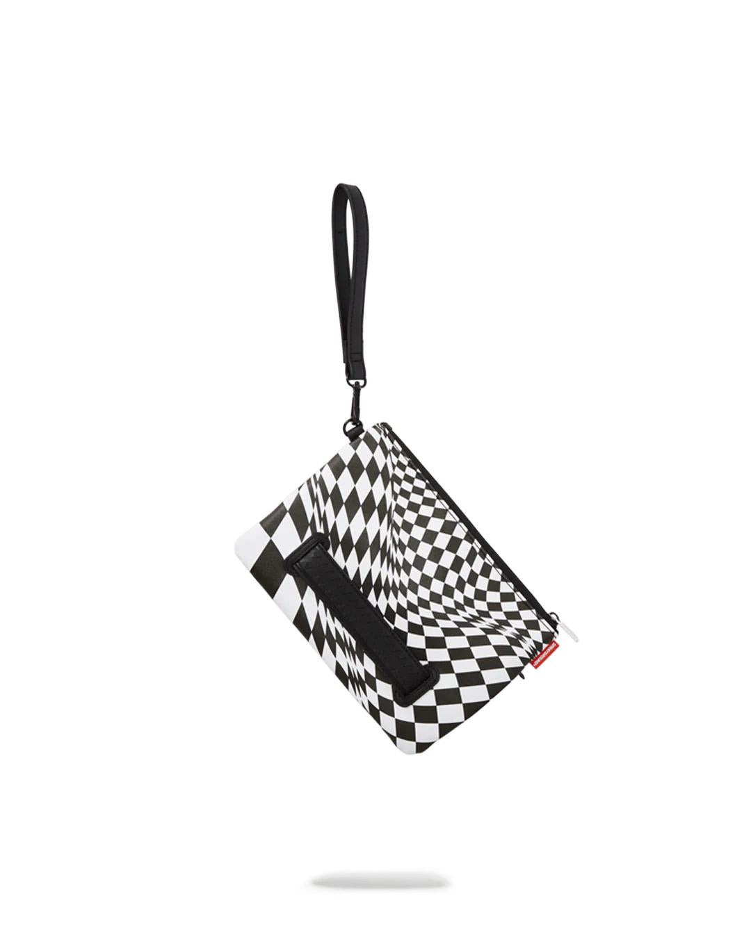 Sprayground Featured | TRIPPY CHECK CROSSOVER CLUTCH