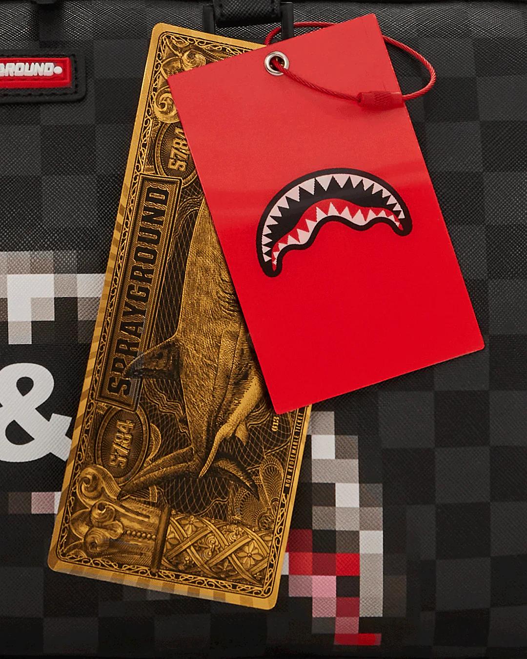 Sprayground Essential | WHAT THE BEEP' SHARK MINI DUFFLE
