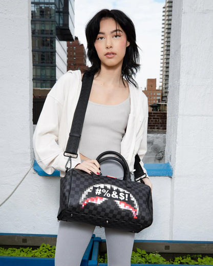 Sprayground Essential | WHAT THE BEEP' SHARK MINI DUFFLE