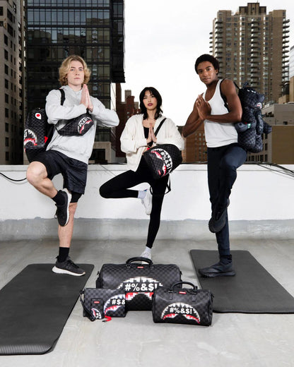 Sprayground Premium | WHAT THE BEEP' SHARK DUFFLE