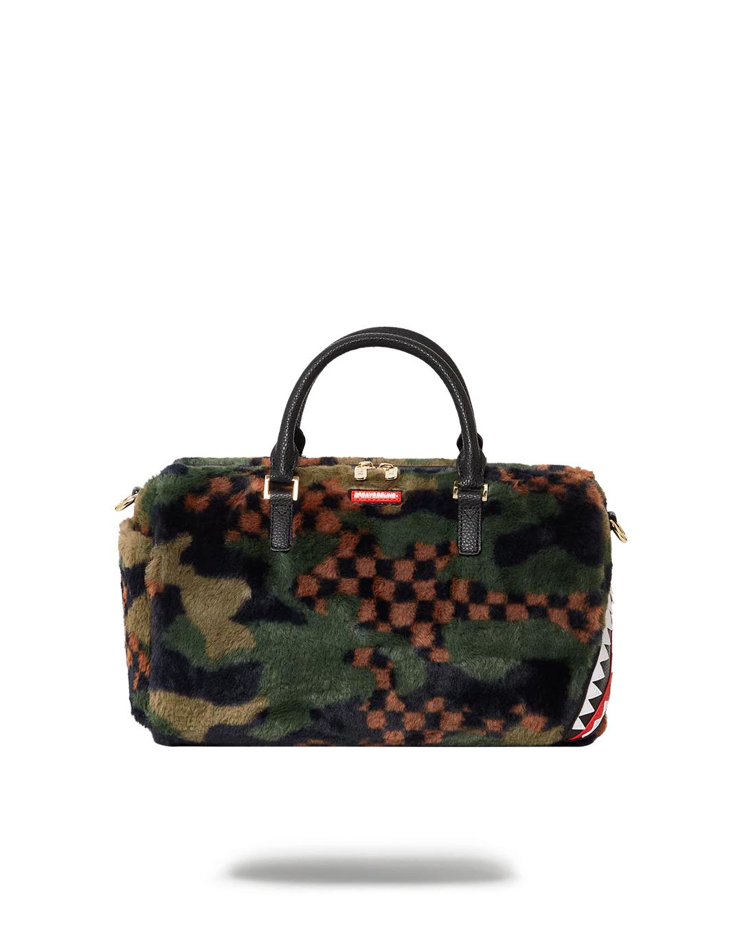 Sprayground Best Seller | BIG SKY FUR SHARK MINI DUFFLE