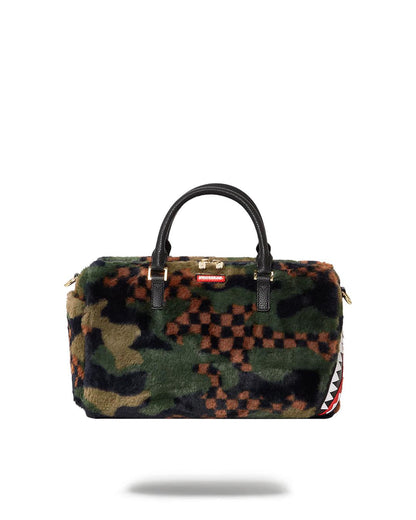 Sprayground Best Seller | BIG SKY FUR SHARK MINI DUFFLE