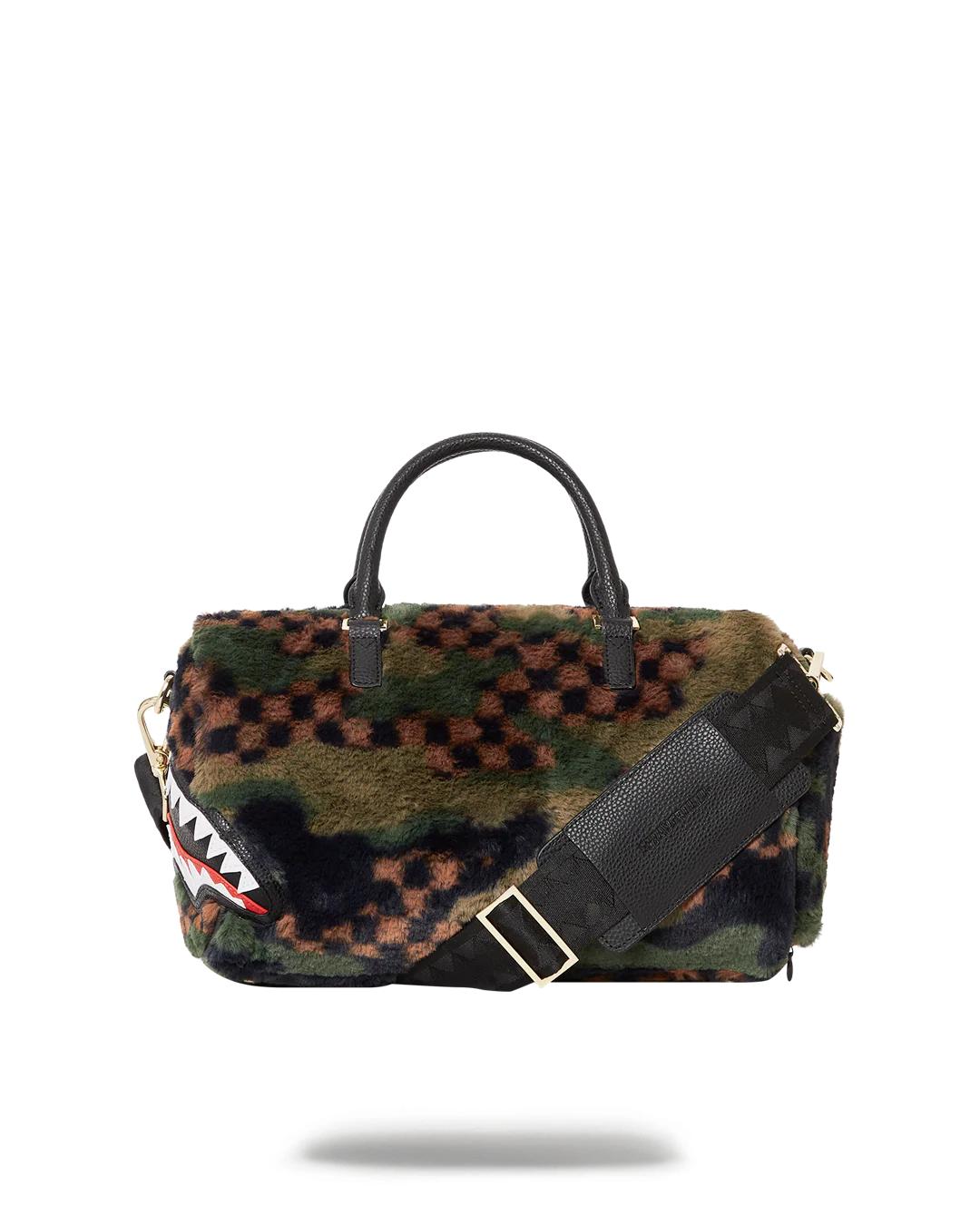 Sprayground Best Seller | BIG SKY FUR SHARK MINI DUFFLE