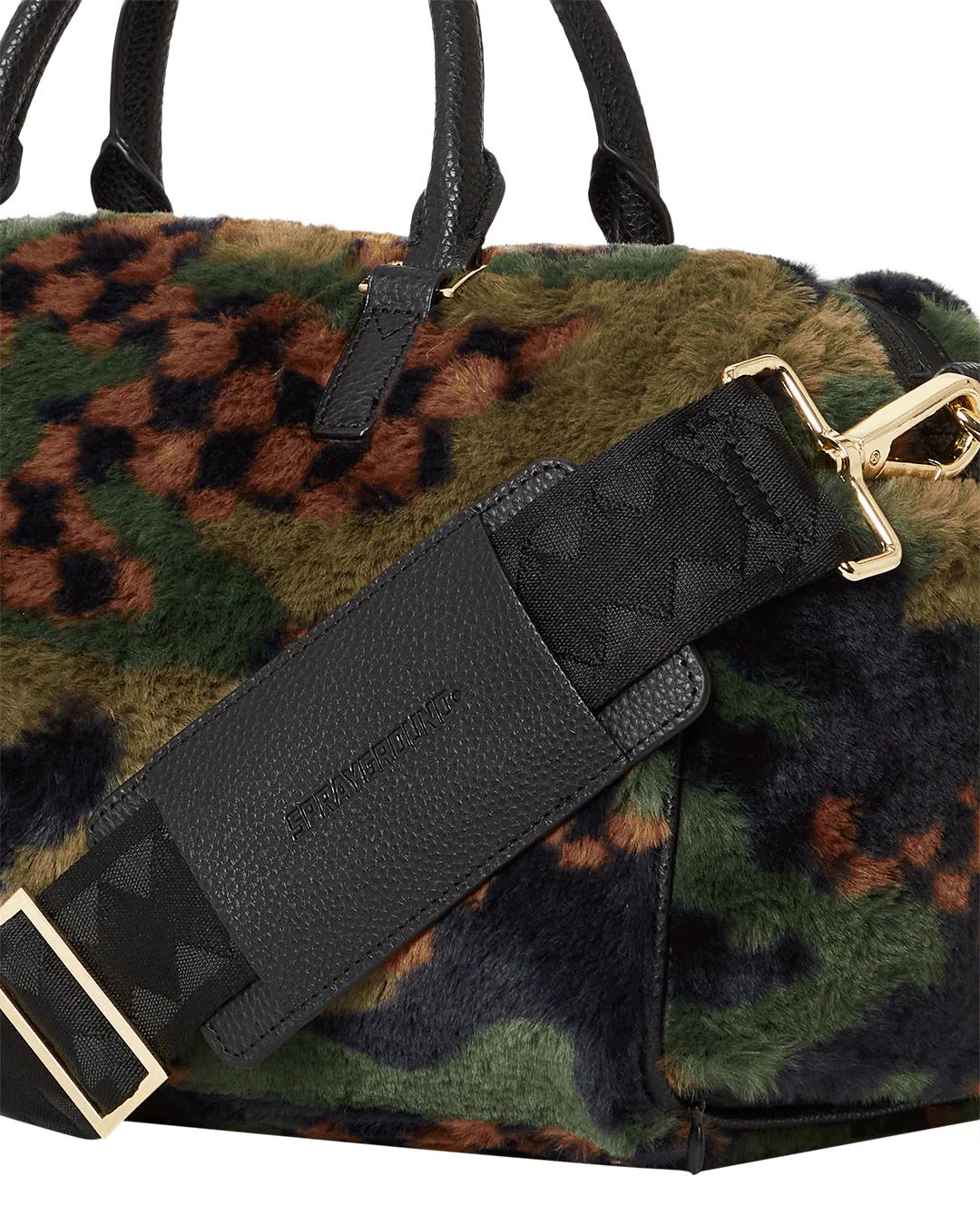 Sprayground Best Seller | BIG SKY FUR SHARK MINI DUFFLE