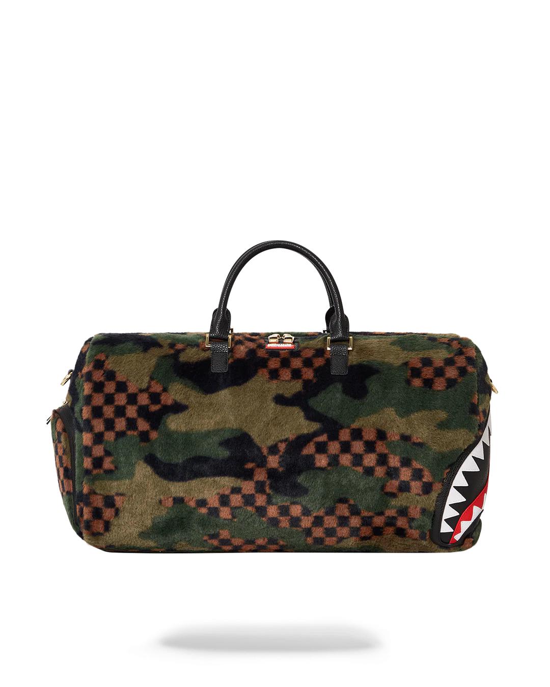 Sprayground Recommended | BIG SKY FUR SHARK DUFFLE