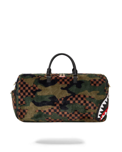 Sprayground Recommended | BIG SKY FUR SHARK DUFFLE