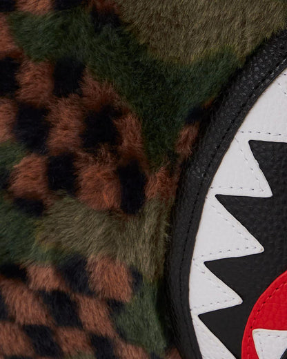 Sprayground Recommended | BIG SKY FUR SHARK DUFFLE