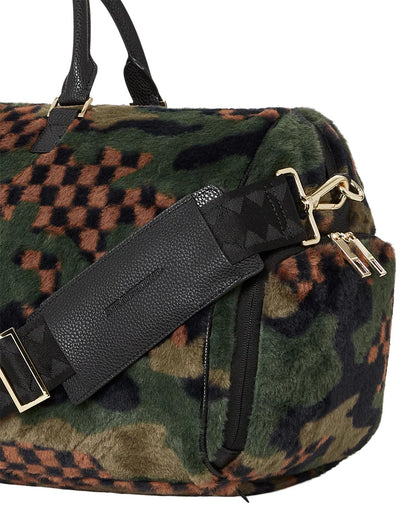 Sprayground Recommended | BIG SKY FUR SHARK DUFFLE