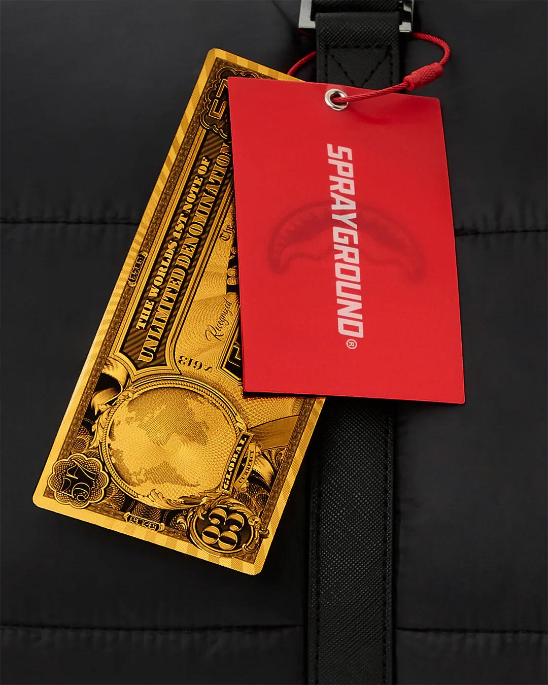 Sprayground Exclusive | PUFFER SHARK VAIL FLEX DUFFLE
