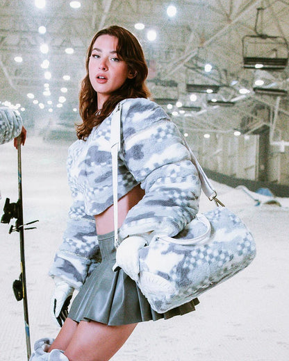 Sprayground Essential | 3AM PLUSH SWISS ALPS MINI DUFFLE