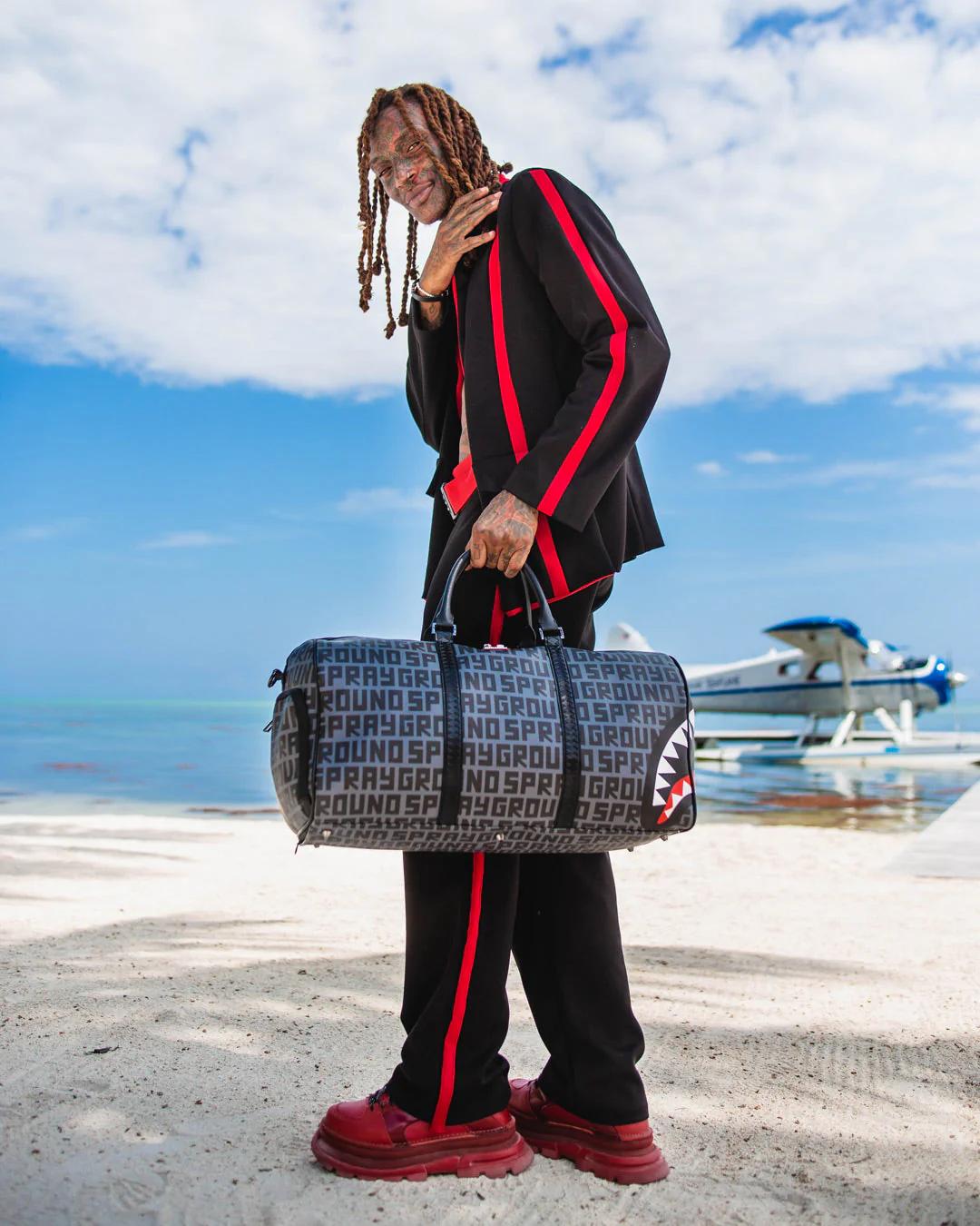 Sprayground Recommended | SHARKFINITY STEALTH PILOT DUFFLE