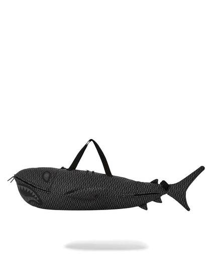 Sprayground Exclusive | SHARKFINITY STEALTH PILOT SHARK SHAPE DUFFLE