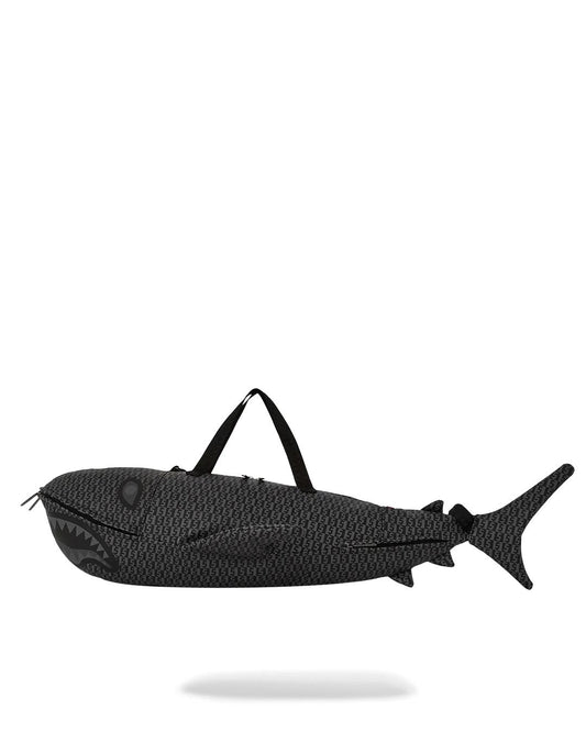 Sprayground Exclusive | SHARKFINITY STEALTH PILOT SHARK SHAPE DUFFLE